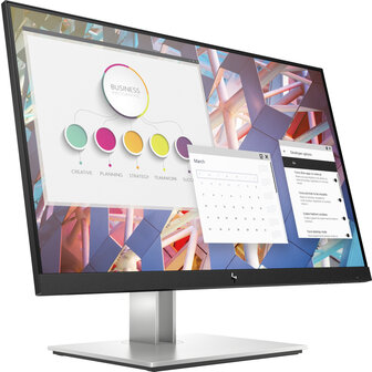 A Single monitor HP E24 G4 - E-Series - LED - 23.8&quot; - 1920 x 1080 Full HD